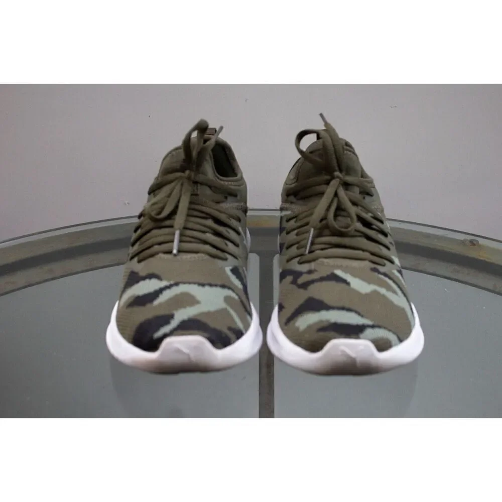 Men's PUMA IGNITE Flash Camo 191484 01 Forest/Green/Black Size 7‎